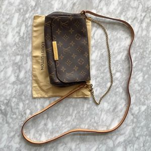 Louis Vuitton vintage monogram chain bag